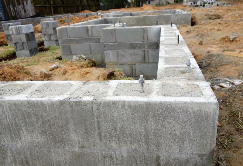 Block Foundation Installation